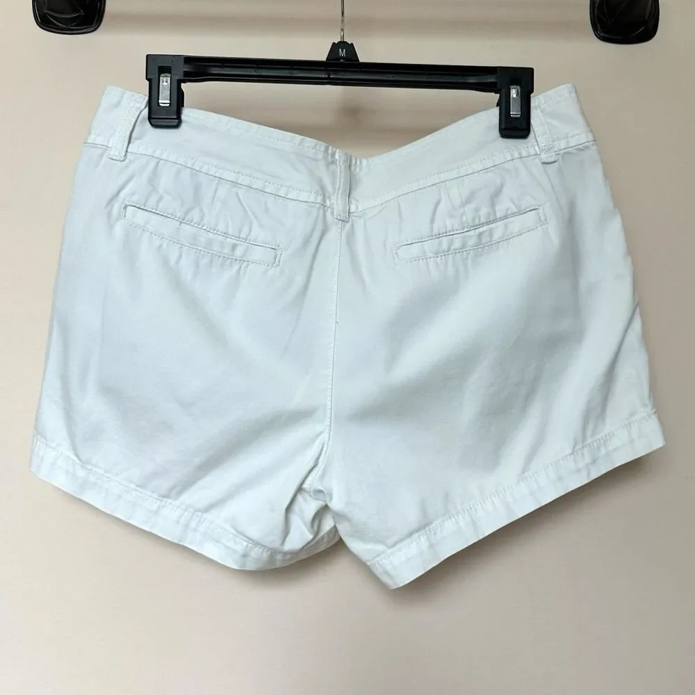 Lilly Pulitzer The Callahan Shorts Women 6 White Summer Beach Preppy Classic 32”